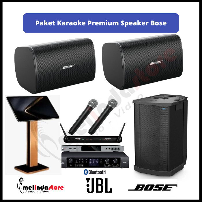 Paket Karaoke Premium Speaker Bose | Lengkap 